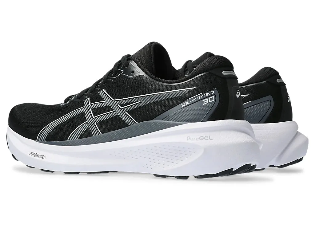 Asics Mens Gel Kayano 30 Wide- Black/Sheet Rock (1011B685-002)