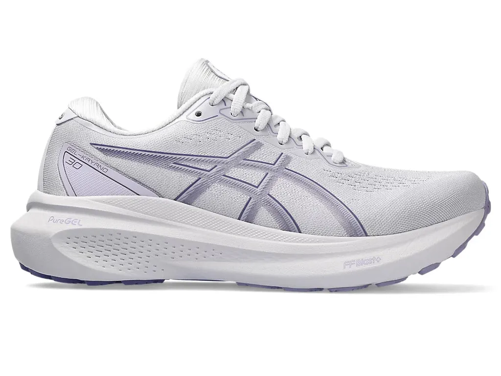 Asics Womens Gel Kayano 30 Wide- Lilac Hint/Ash Rock (1012B503-022)