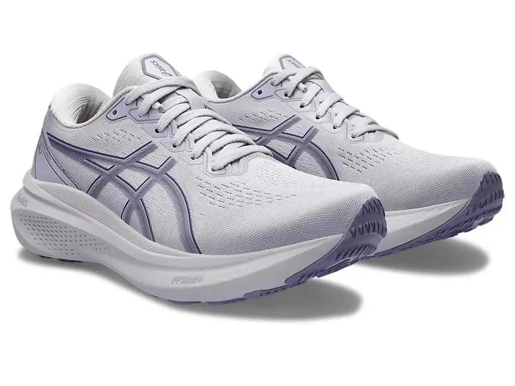 Asics Womens Gel Kayano 30 Wide- Lilac Hint/Ash Rock (1012B503-022)