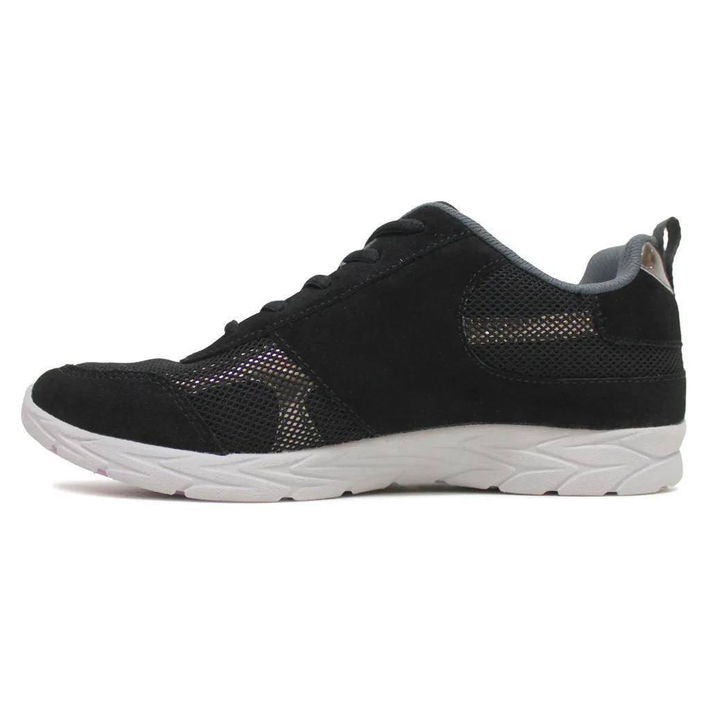 Aviate Suede Textile Women's Low Top Trainers