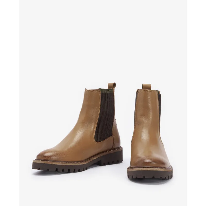 Barbour Harmby Ladies Chelsea Boot - Chestnut