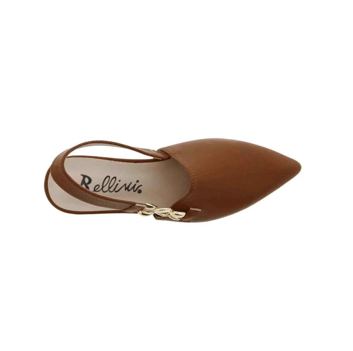 Bellini Fret Women Slip-on Mule Shoes In Tan Smooth