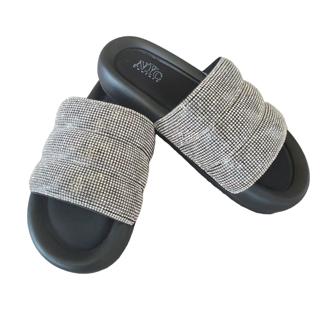 BLING SLIP ON SANDAL