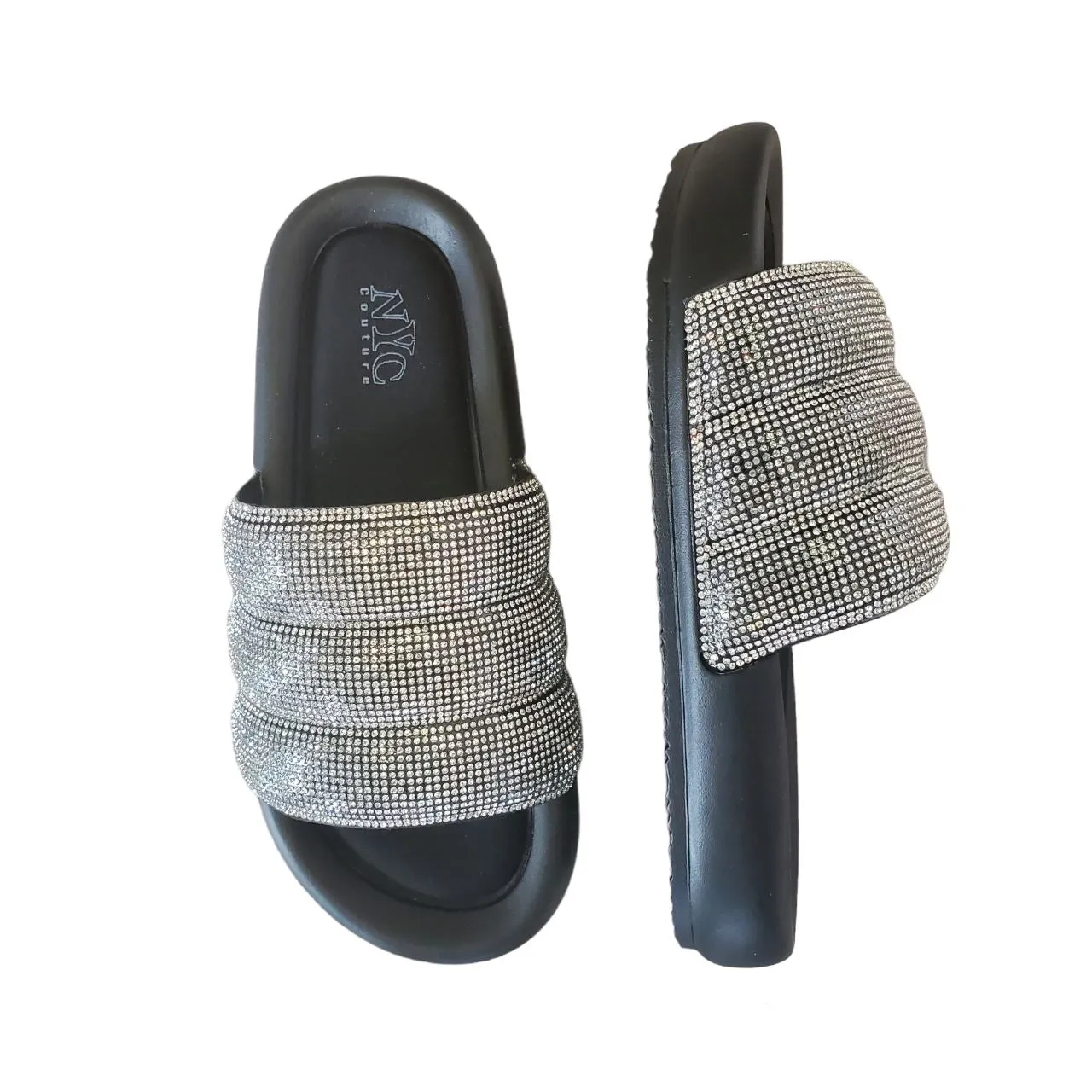 BLING SLIP ON SANDAL