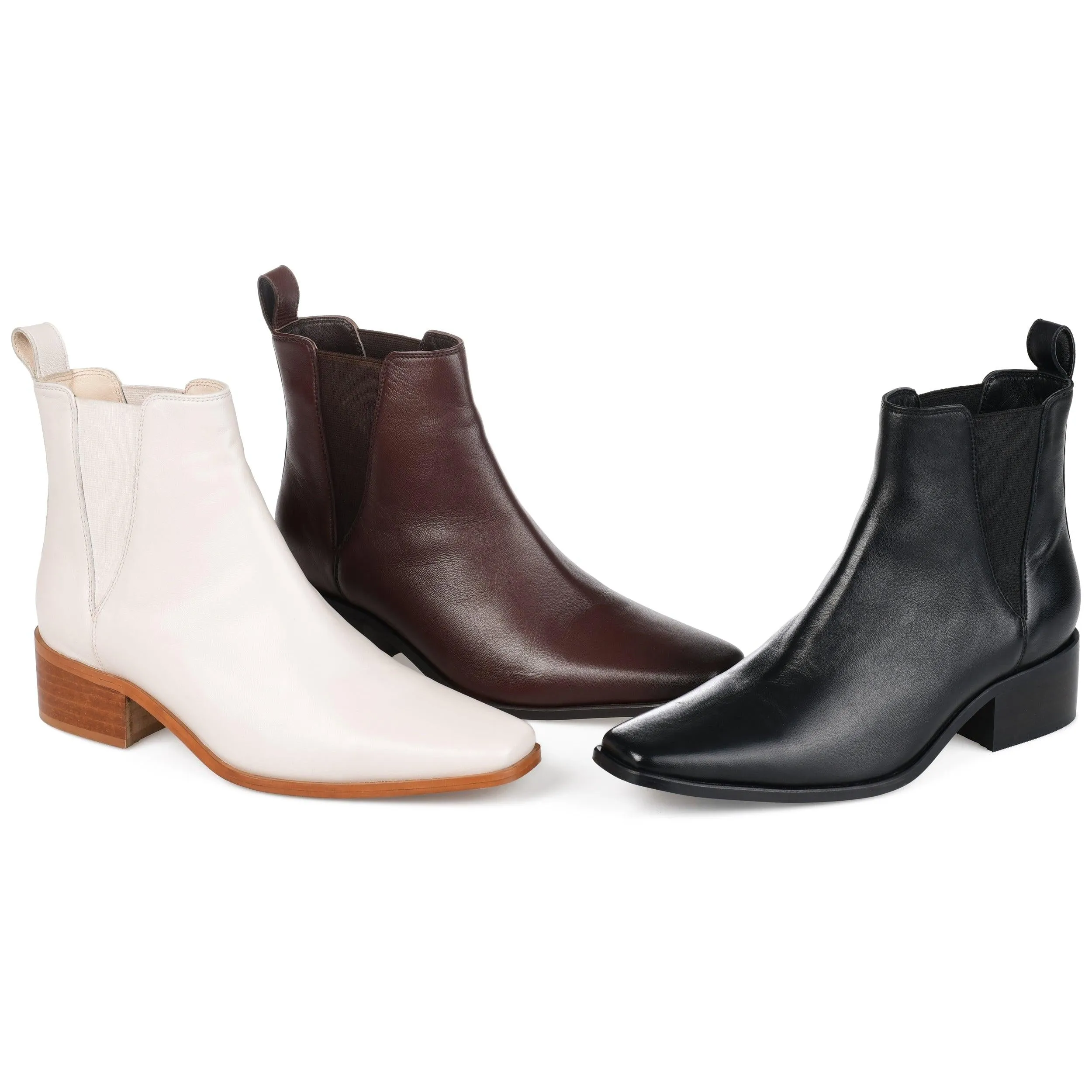 BROOKLEE CHELSEA BOOTS IN LEATHER