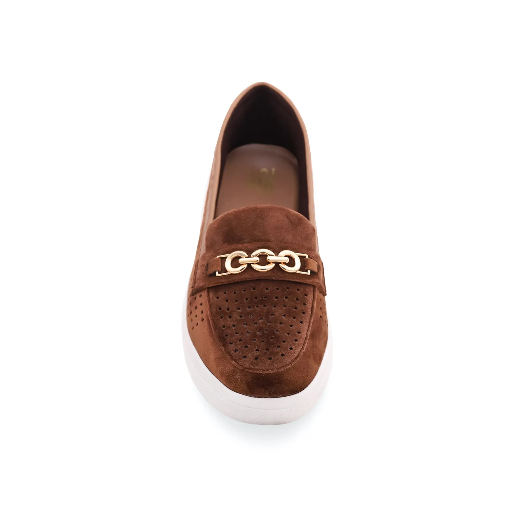 Brown Casual Slip Ons AT9089