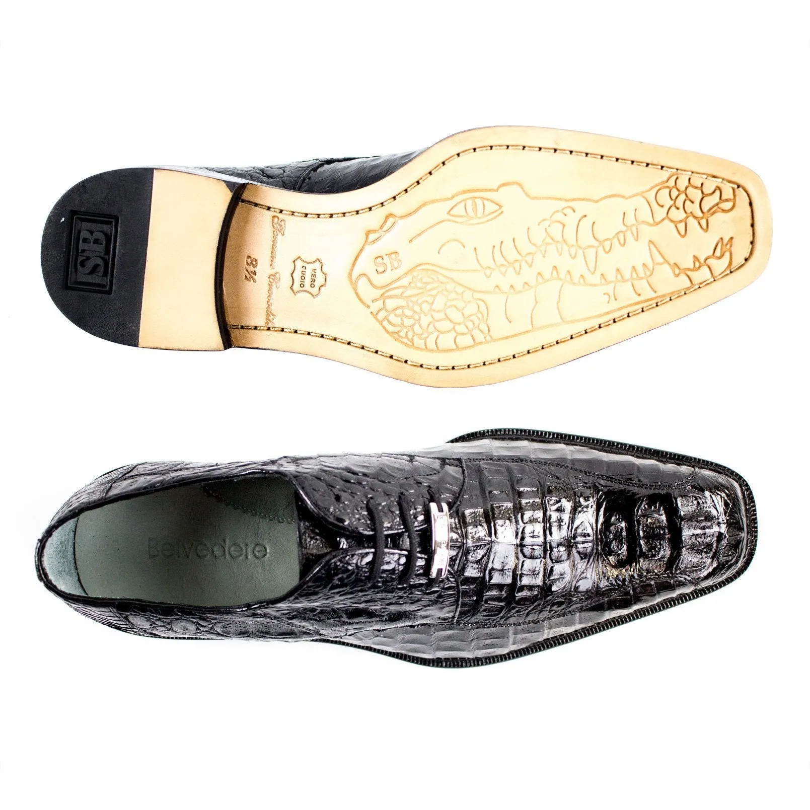 Chapo Hornback Crocodile Dress Shoe by Belvedere