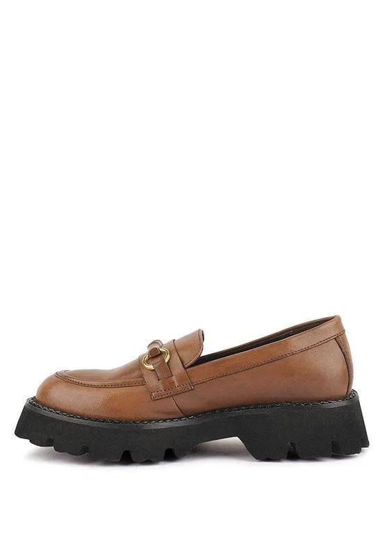 Cheviot Chunky Leather Loafers Shoes