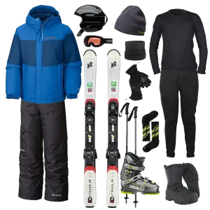 Columbia The Works Package w/ Pants - Boy's Ski