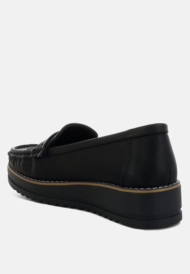 Croyda Fringed Nubuck Loafers