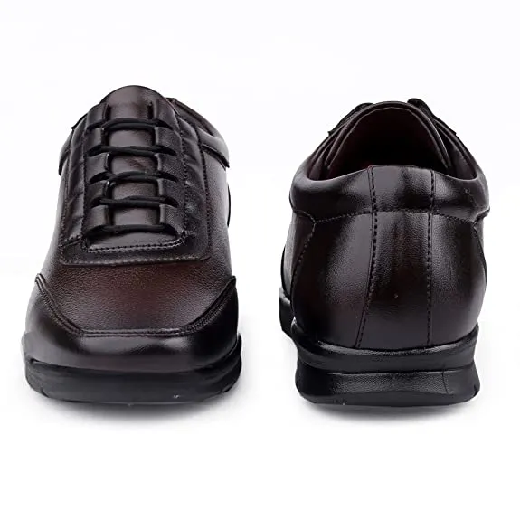 Fashionable Design Formal Lace-up Synthetic Shoes For Men's-JonasParamount