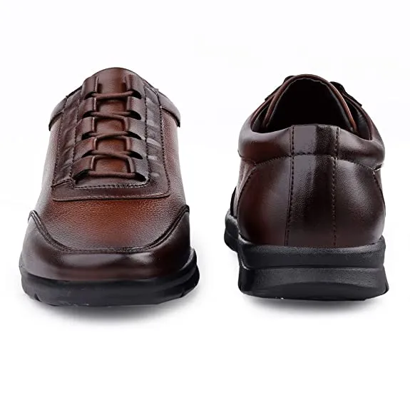 Fashionable Design Formal Lace-up Synthetic Shoes For Men's-JonasParamount