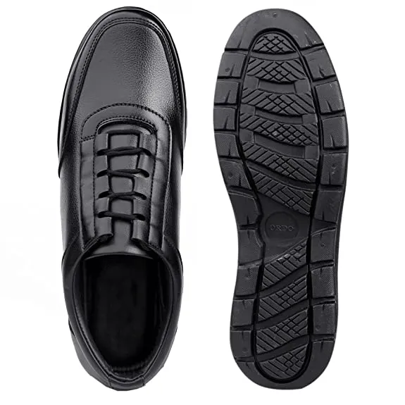 Fashionable Design Formal Lace-up Synthetic Shoes For Men's-JonasParamount