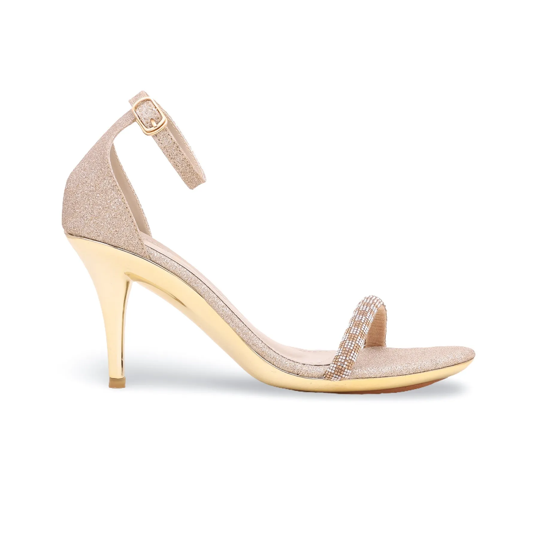 Golden Fancy Bridal Sandal FN5613