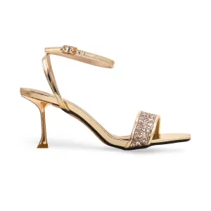 Golden Fancy Bridal Sandal FN5767