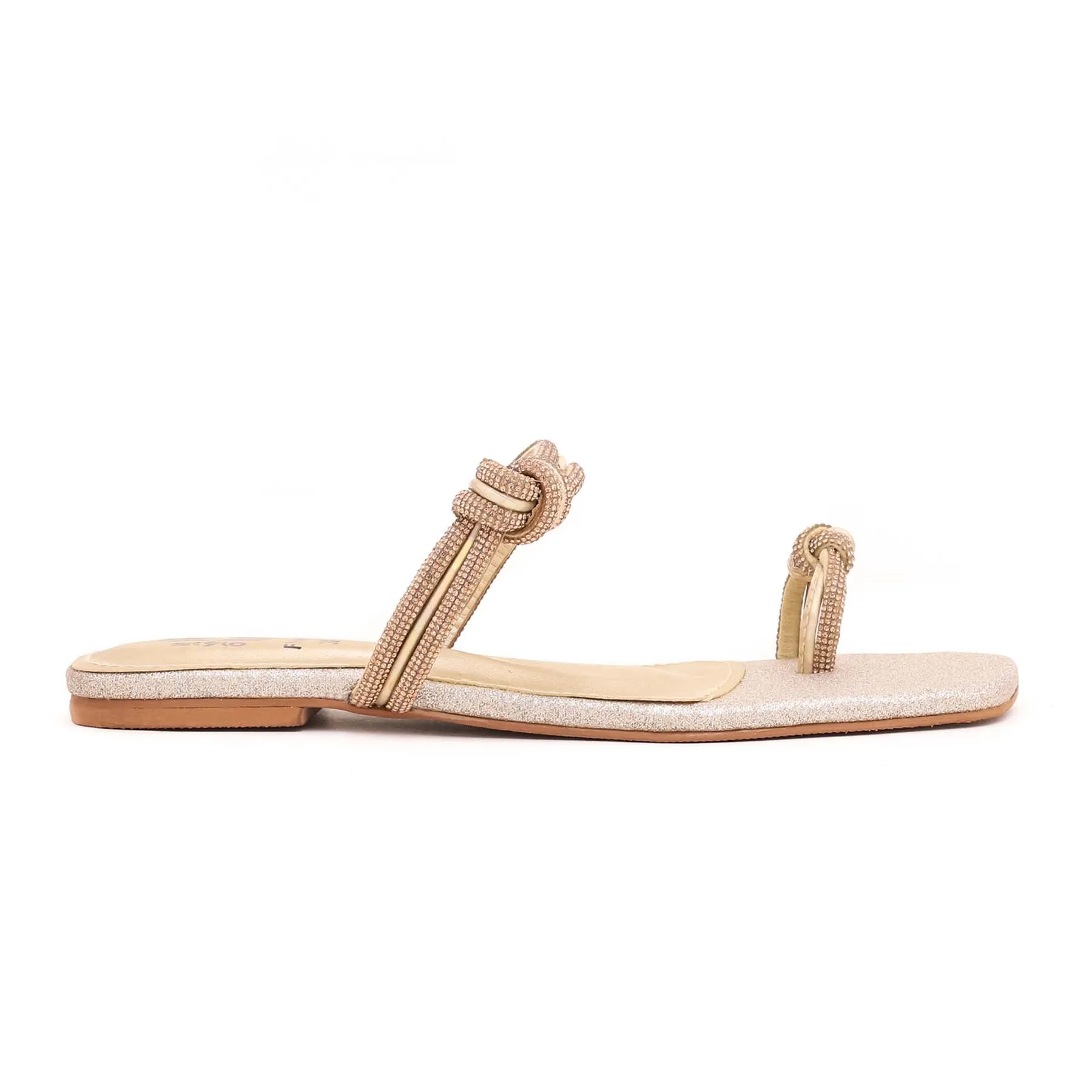 Golden Fancy Chappal FN0638