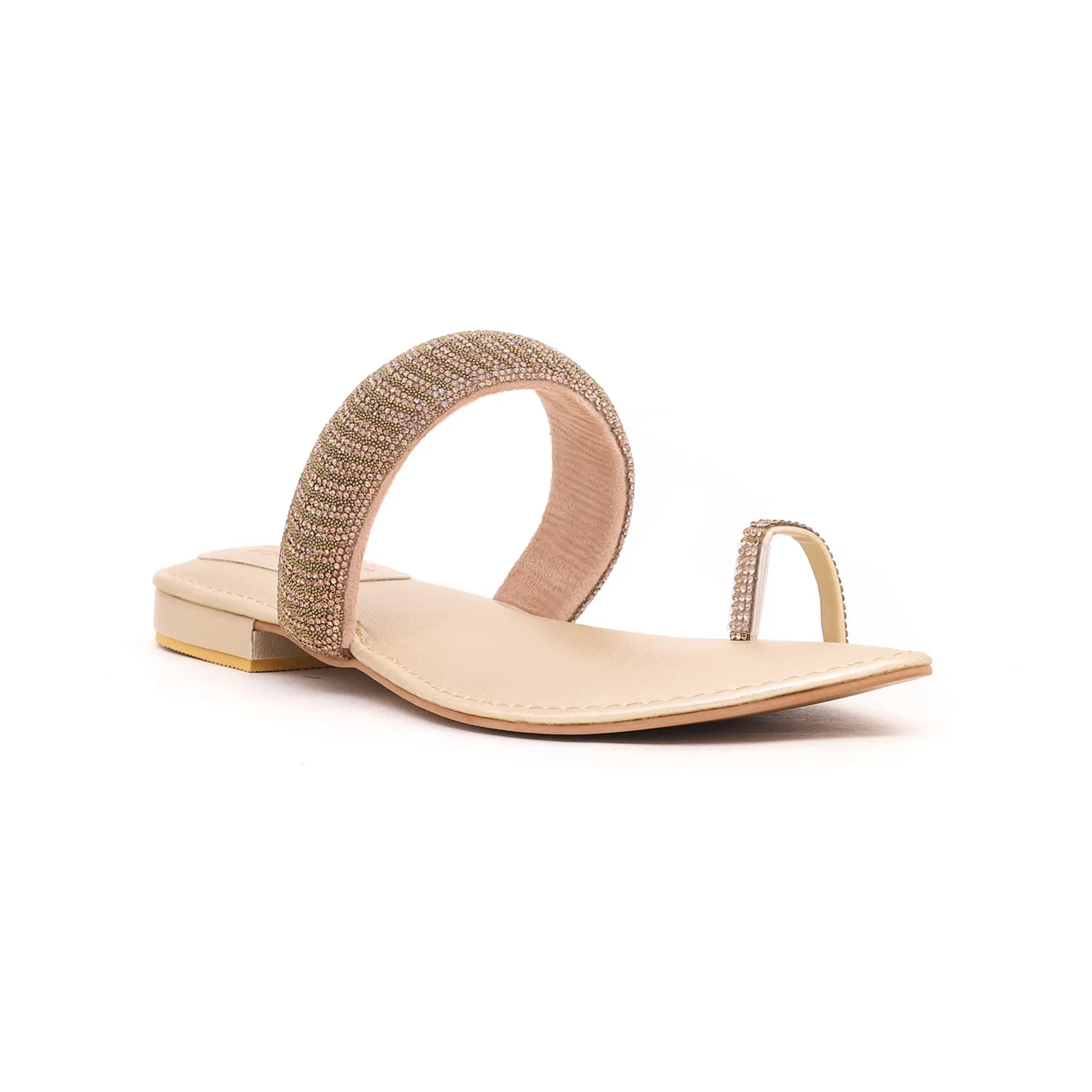 Golden Fancy Chappal FN0647