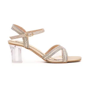 Golden Fancy Sandal FN5582