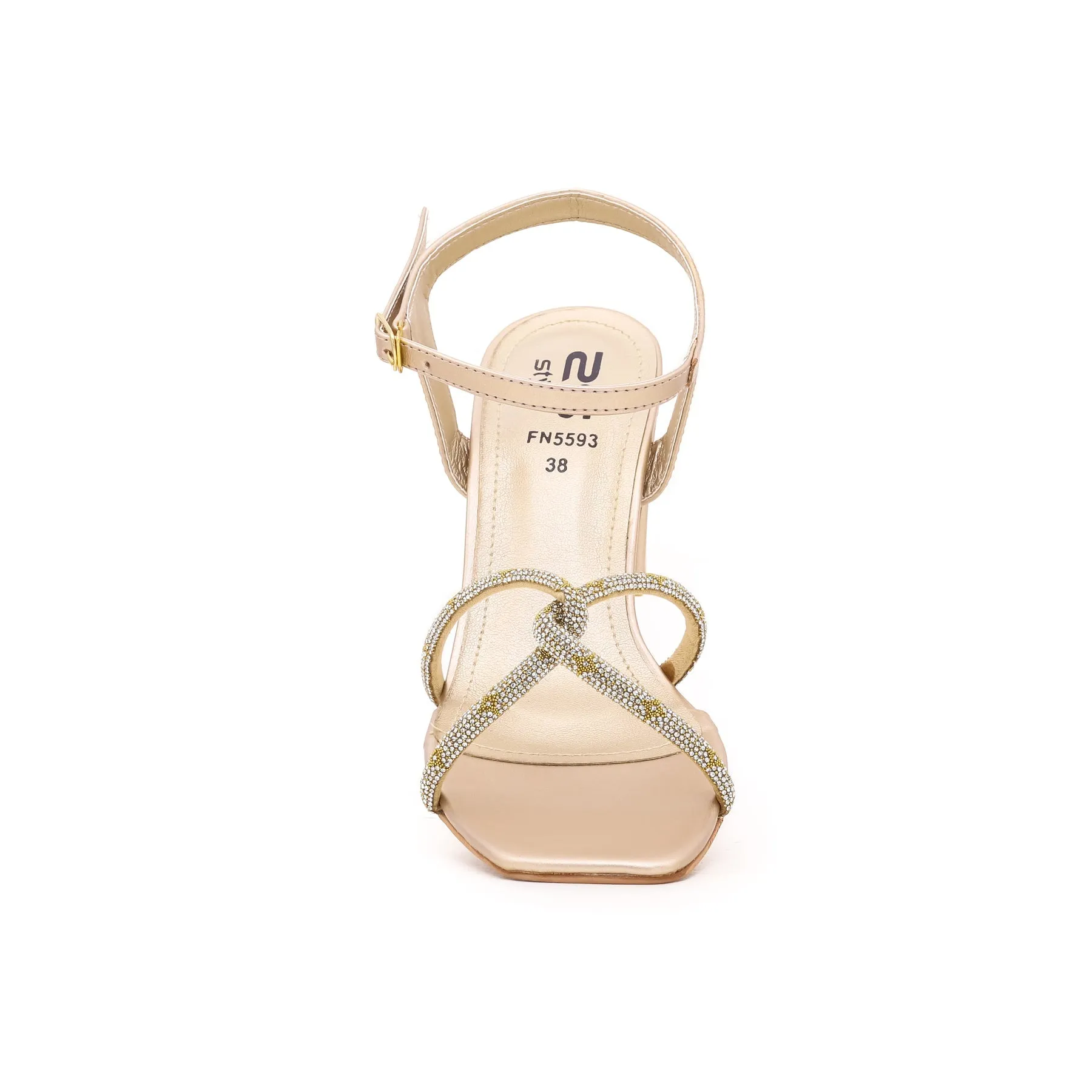 Golden Fancy Sandal FN5593