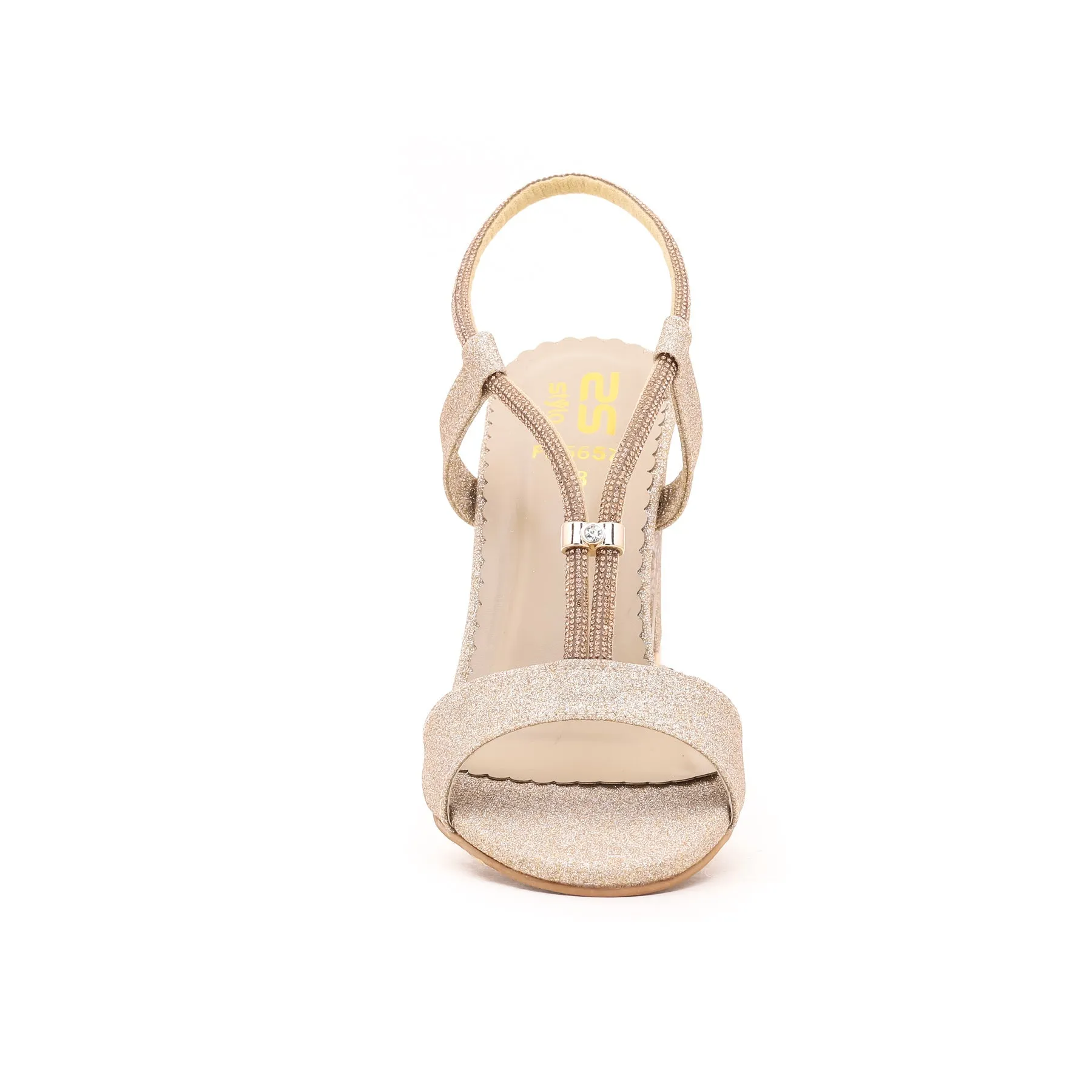 Golden Fancy Sandal FN5657