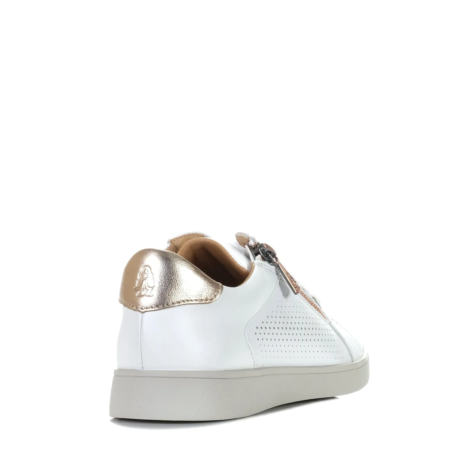 Hush Puppies Mimosa Perf White/Copper