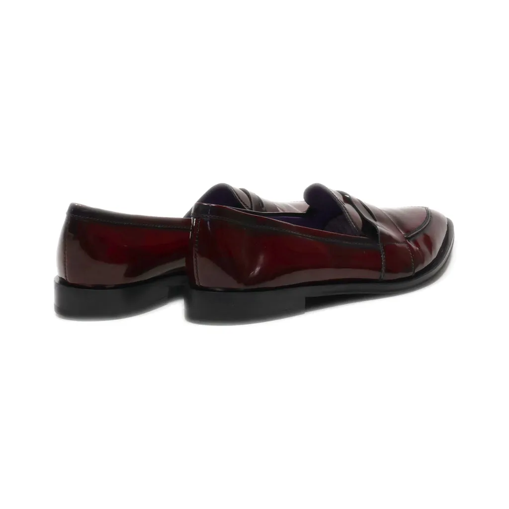 Imil Loafers Latex Maroon Colour For Women