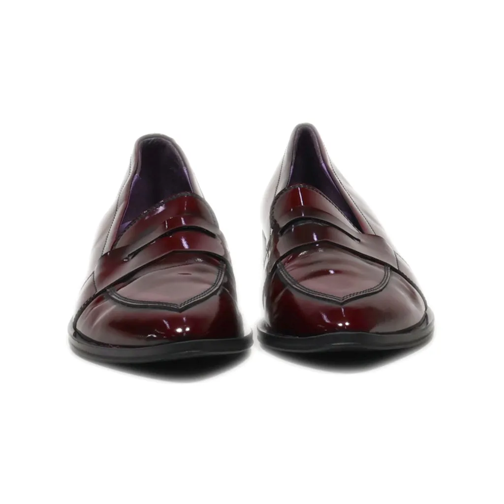 Imil Loafers Latex Maroon Colour For Women