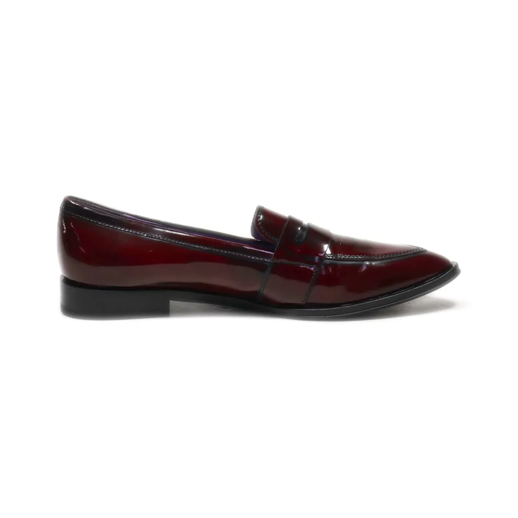 Imil Loafers Latex Maroon Colour For Women