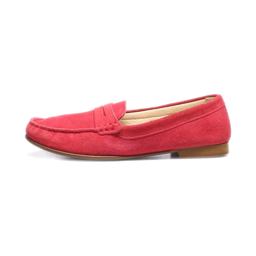 J. Crew Loafers Suede Pink Colour For Women