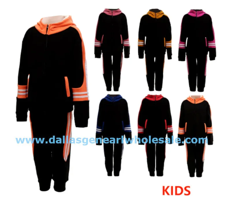 Kids 2 PC Sports Track Suit Sets Wholesale