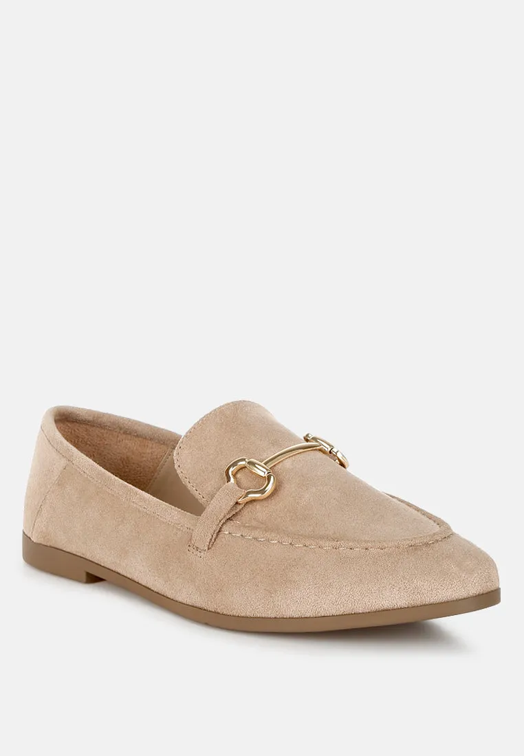 Kingsley Horsebit Embellished Loafers