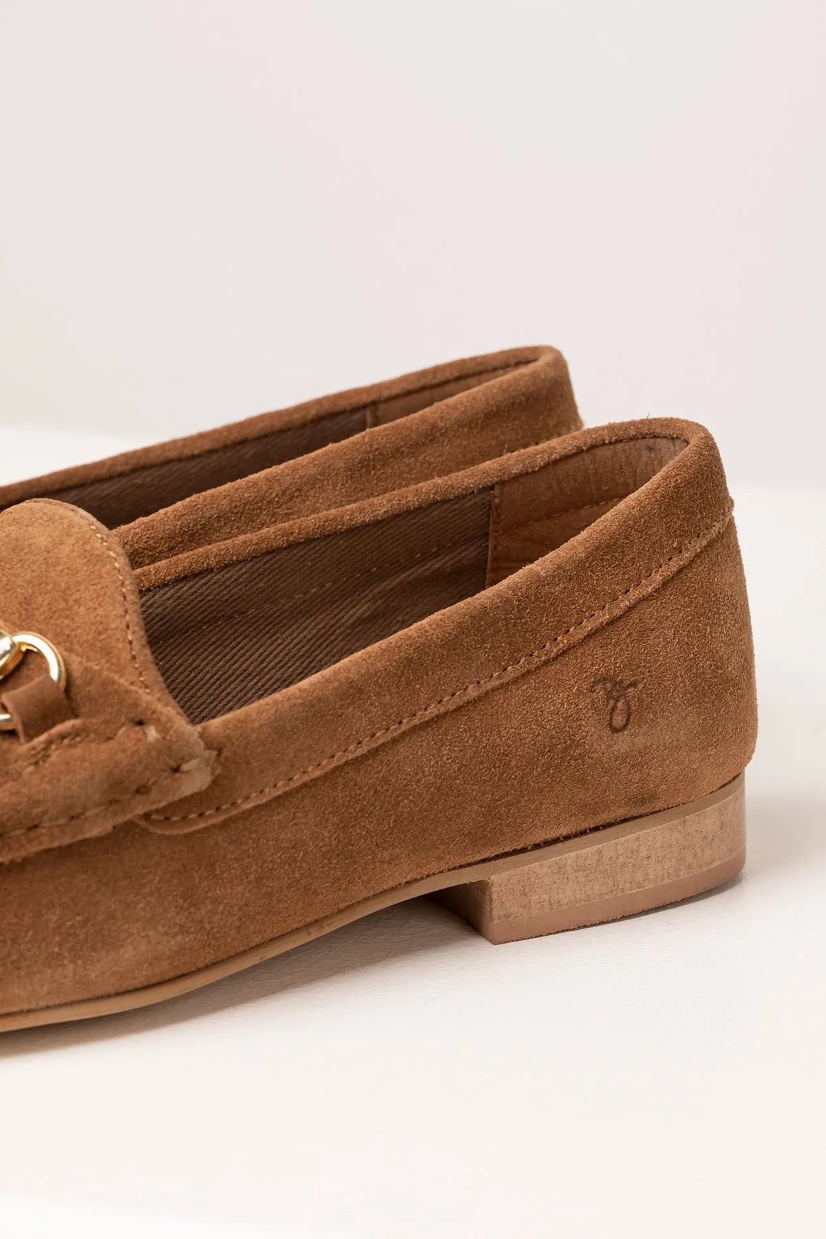 Ladies Suede Snaffle Loafers - Wrelton