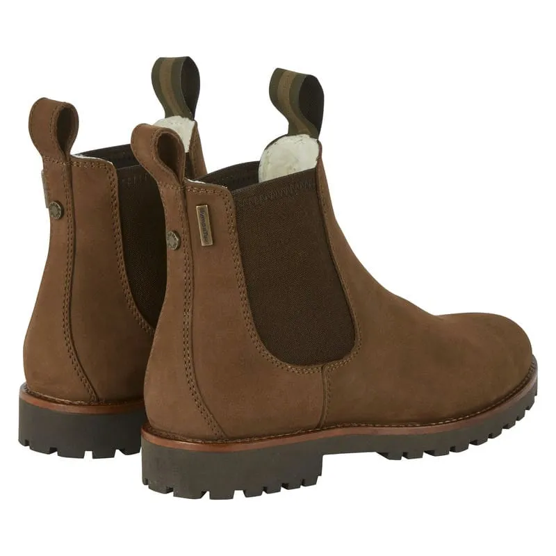 Le Chameau Chelsea Aventure Fourrée Ladies Waterproof Boots - Marron