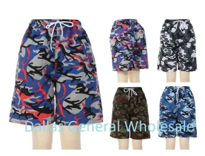 Men Casual Camouflage Swim Trunks Wholesale