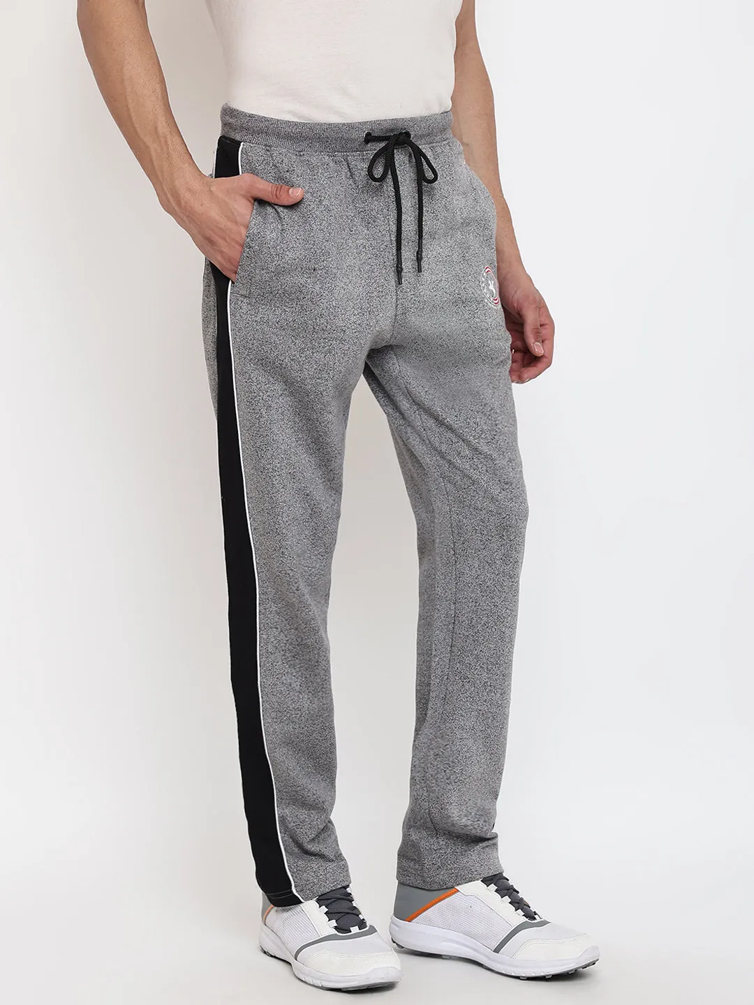 Men Grey Trackpant