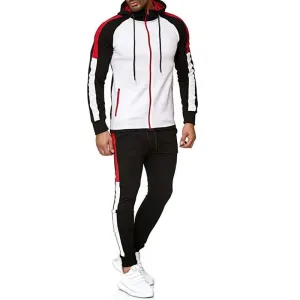 Men Hoodie Jacket   Pants Tracksuit