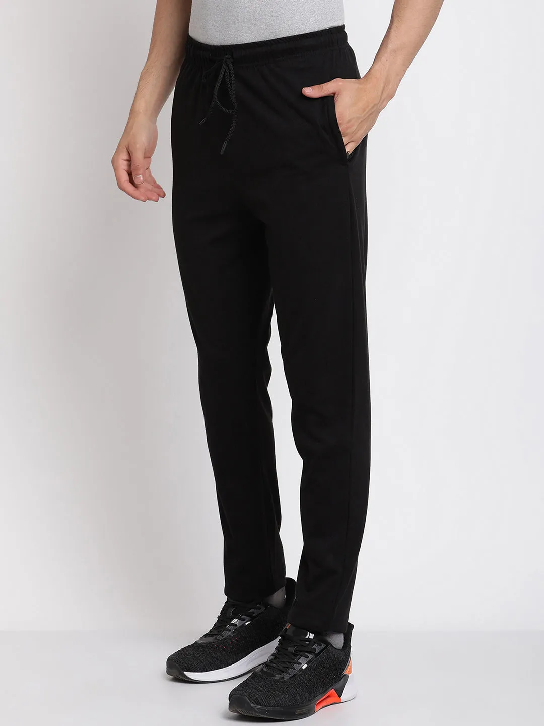 Men's Black Track Pants