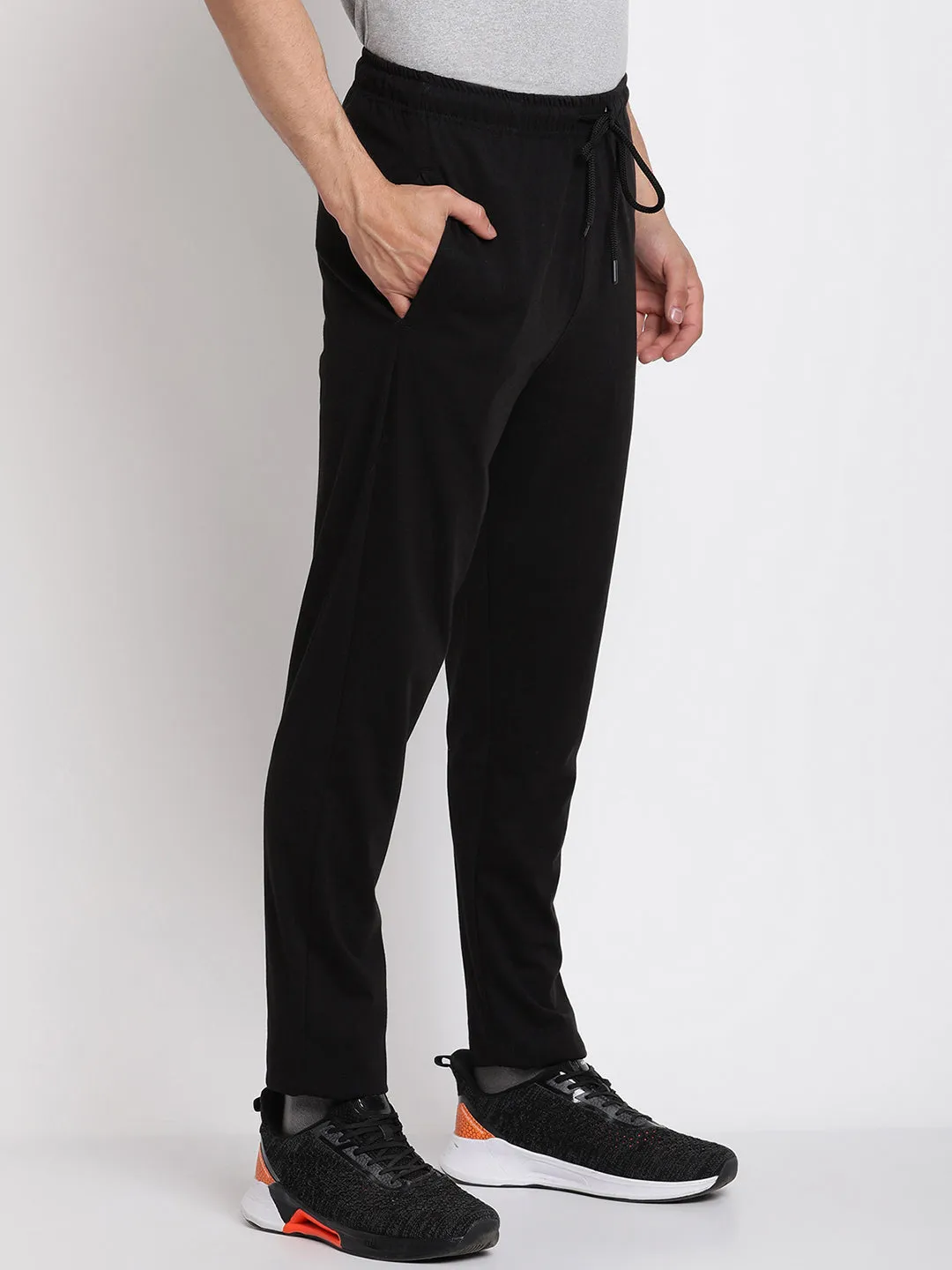 Men's Black Track Pants