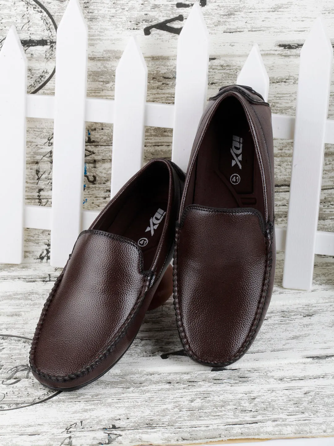 Men's Brown Casual Loafer  (IX4101)