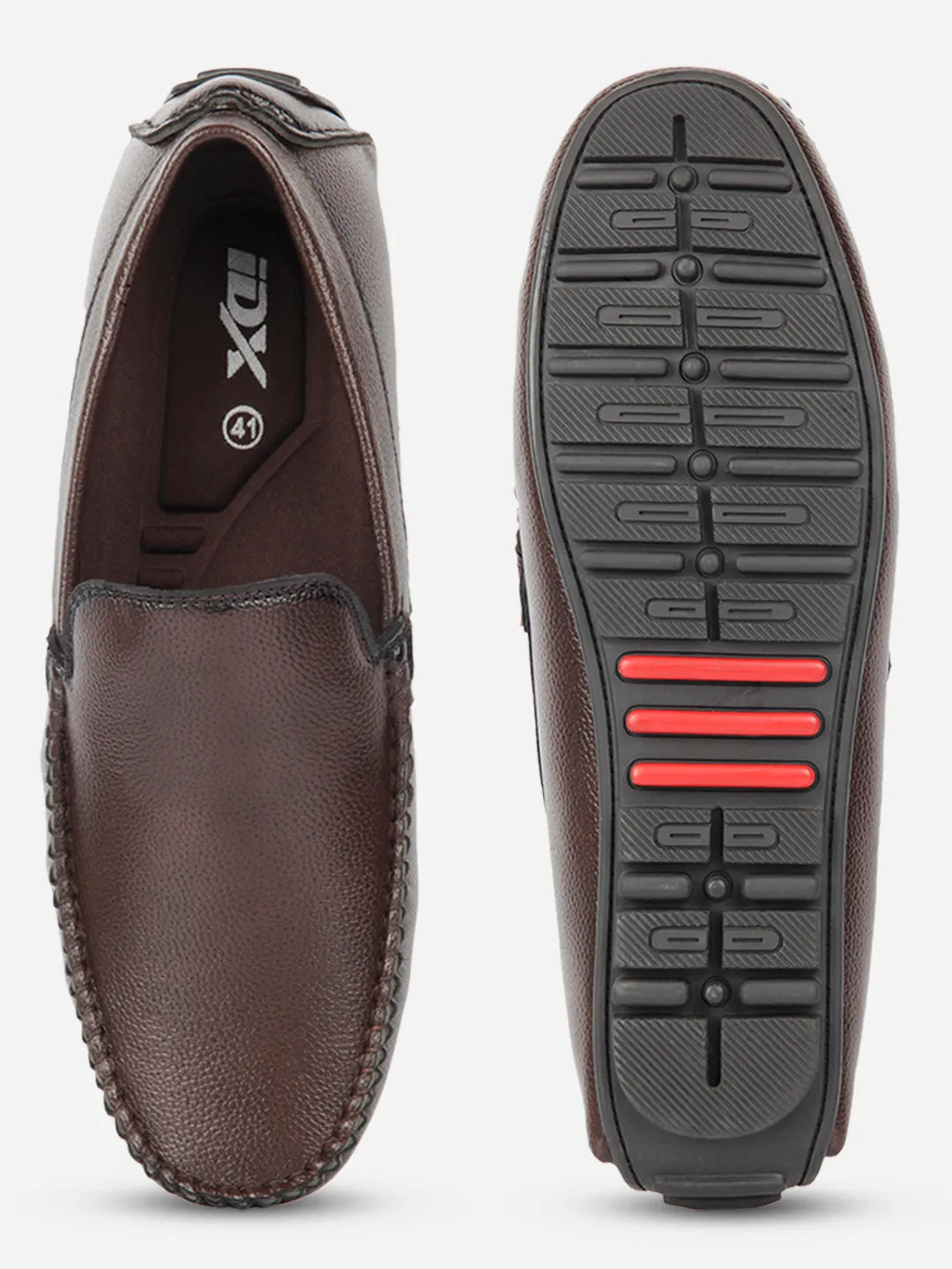 Men's Brown Casual Loafer  (IX4101)