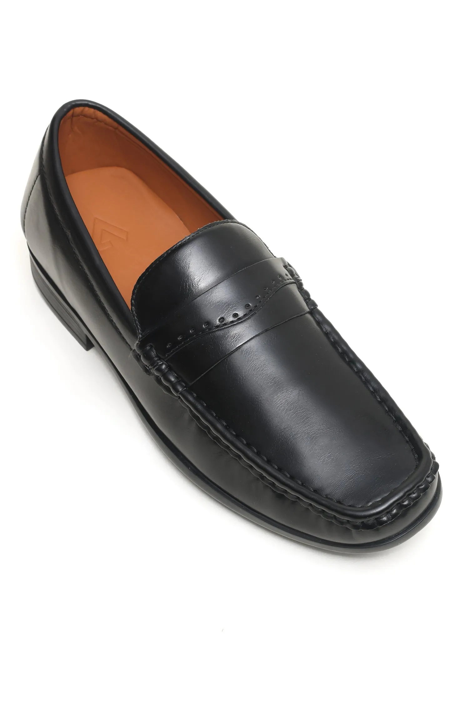 MEN'S CLASSIC PENNY LOAFERS-BLACK