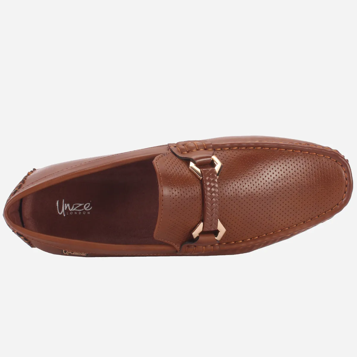 Mens "TRIANA" Casual Slip On Moccasin Shoes