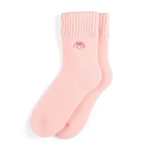 My Melody Crew Embroidered Face Socks