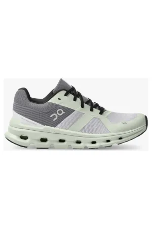 On Running Cloudrunner Women's Performance Sneakers 46.99019 | Frost/Aloe | Clearance Final Sale