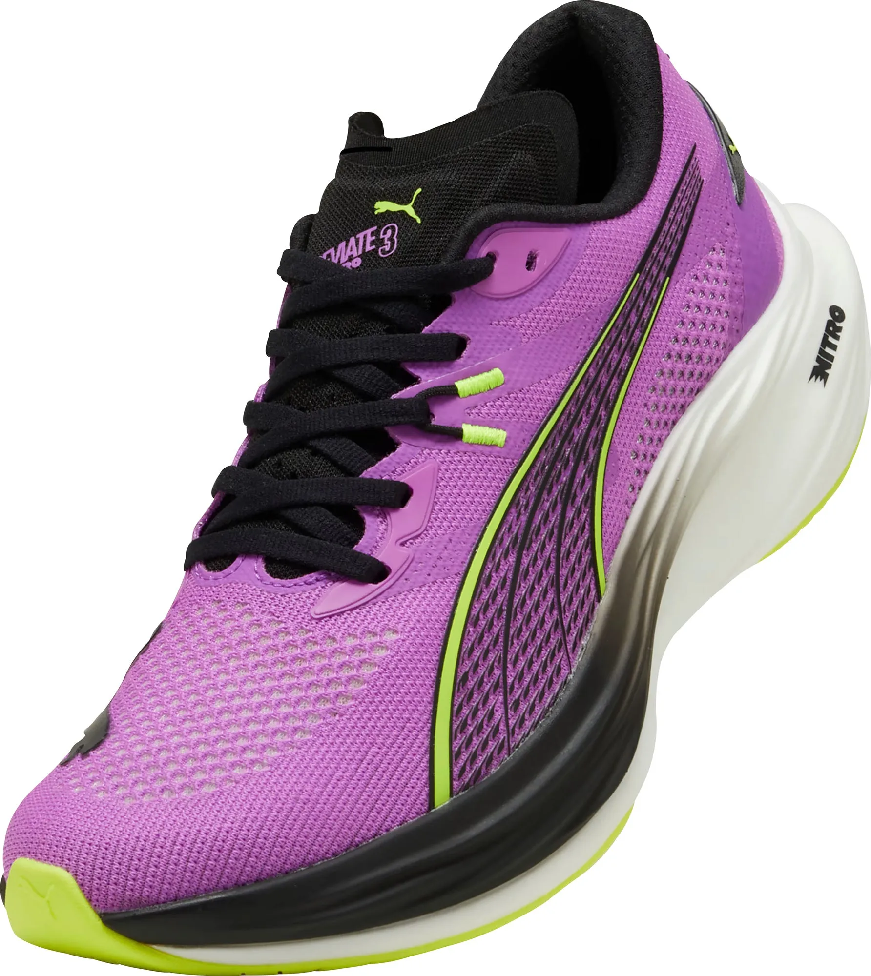 Puma Deviate Nitro 3 Mens Running Shoes - Purple