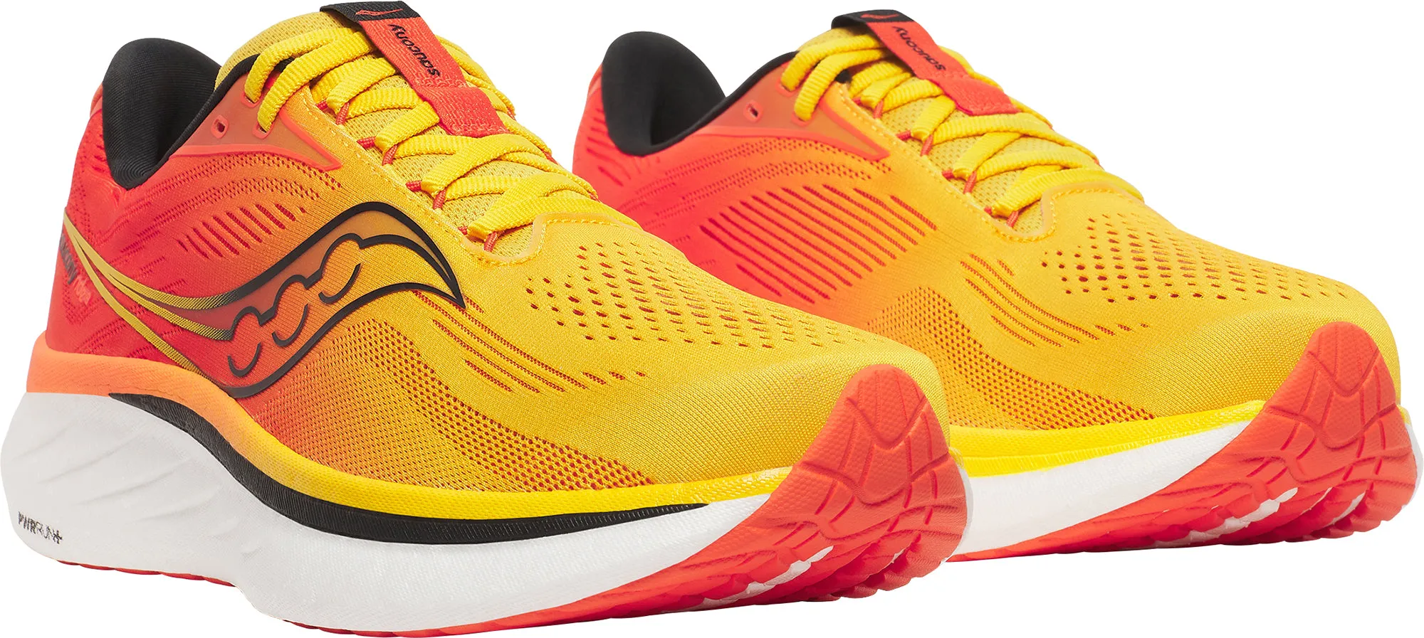 Saucony Ride 18 Mens Running Shoes - Yellow