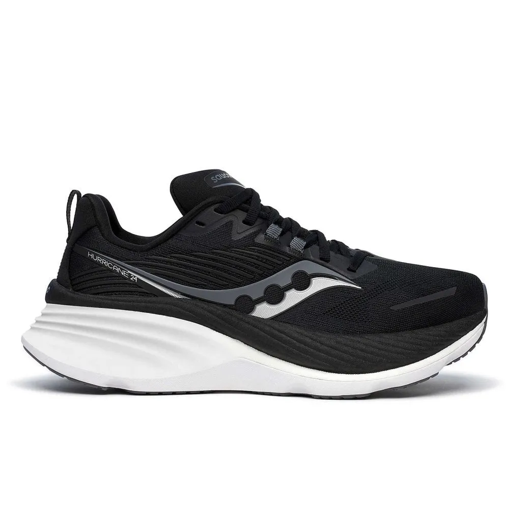 Saucony Women's Hurricane 24 - Black/Carbon