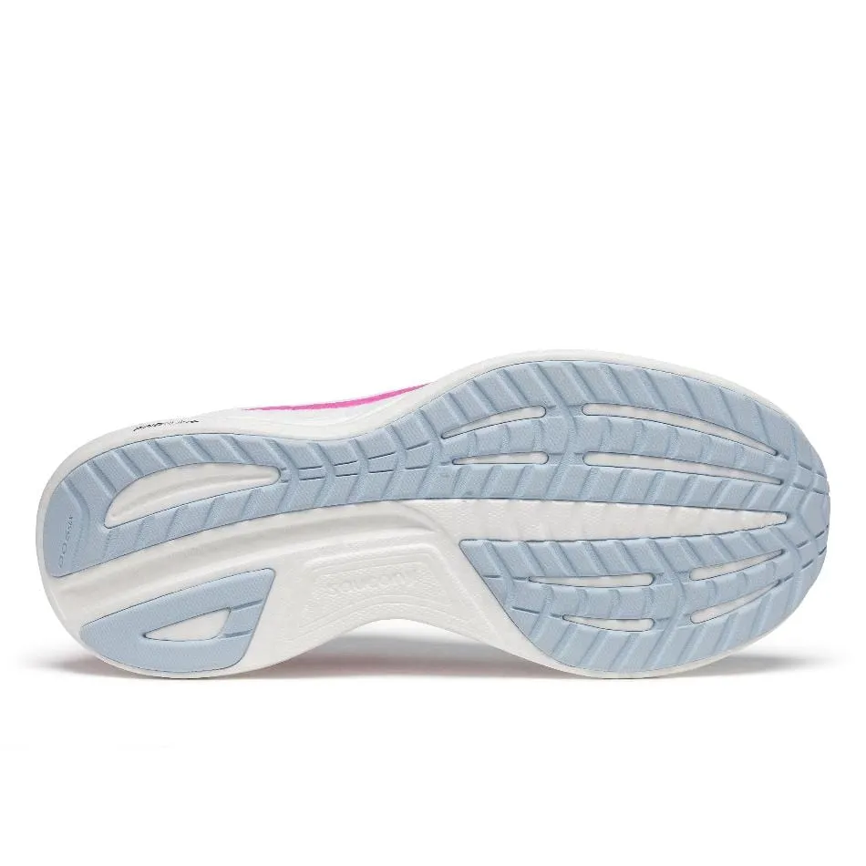 Saucony Women's Ride 18 Running Shoes in Navy/Fuchsia SS25