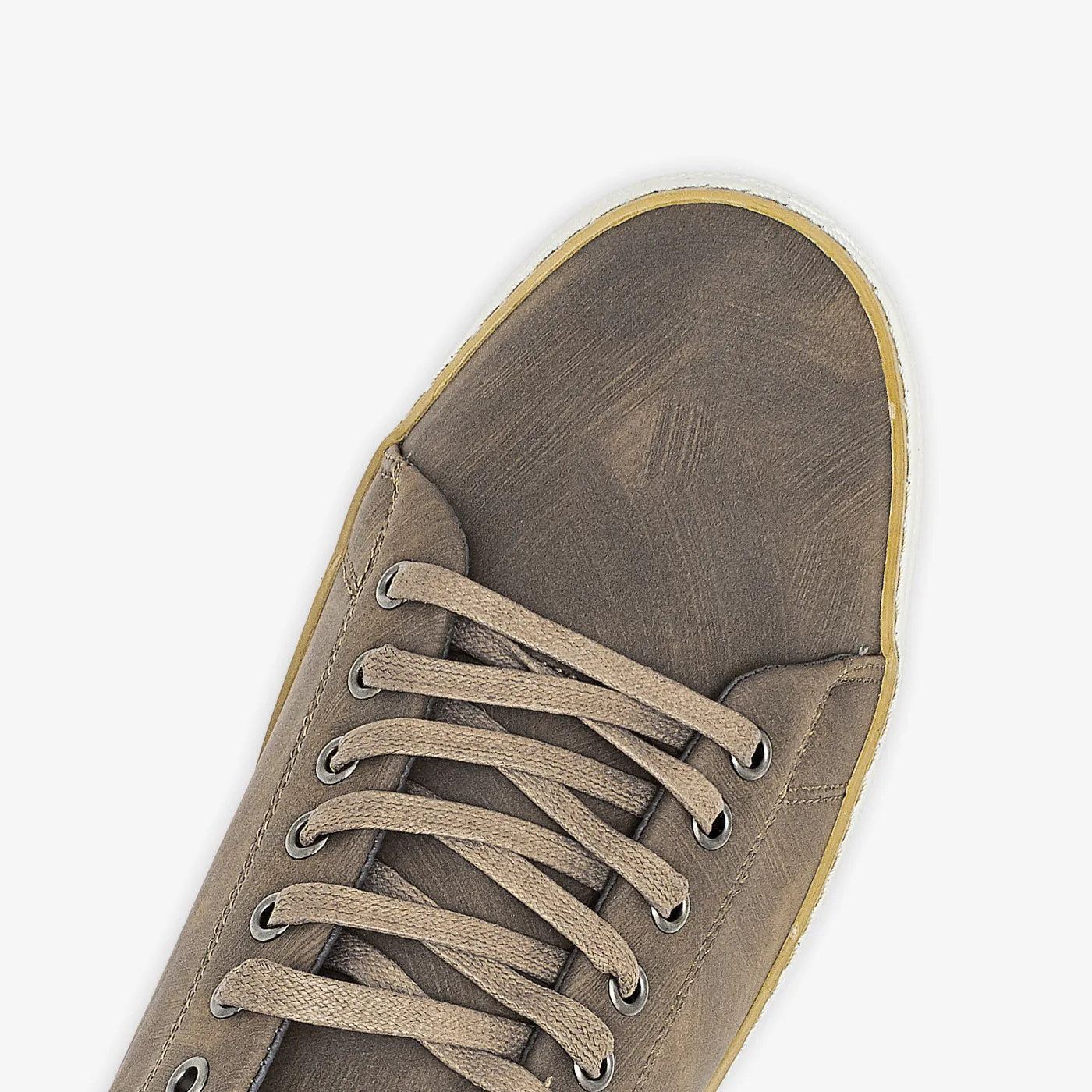 Side Welted Mens Sneakers