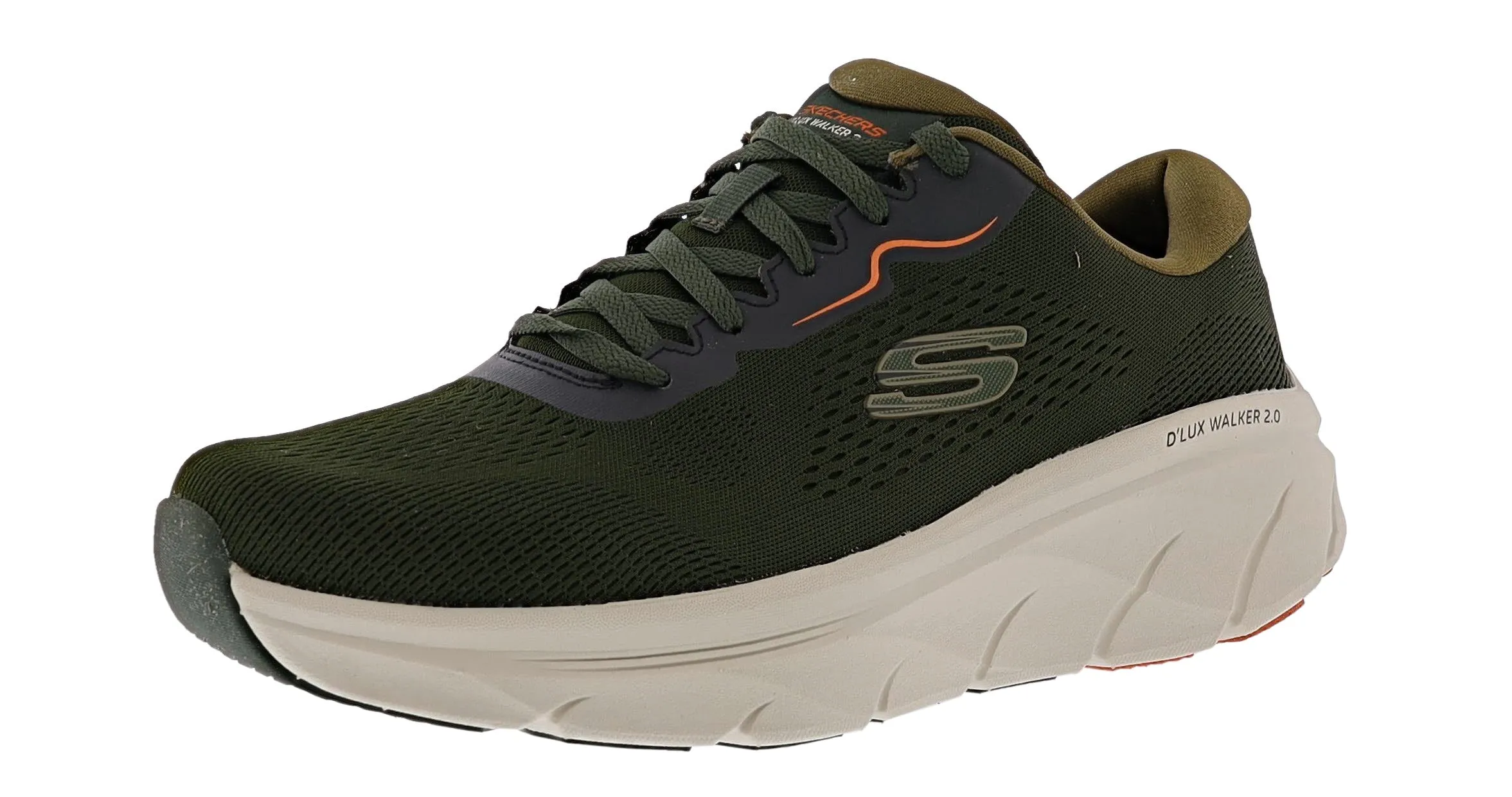 Skechers Men's Dlux Walker 2.0 Swave X-Wide Walking Shoes